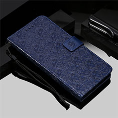 Funda de Cuero Cartera con Soporte Carcasa L19 para Samsung Galaxy A51 5G Azul