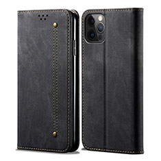 Funda de Cuero Cartera con Soporte Carcasa L22 para Apple iPhone 16 Pro Max Negro