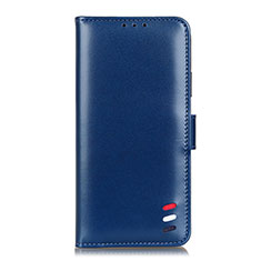 Funda de Cuero Cartera con Soporte Carcasa L23 para Samsung Galaxy A51 5G Azul