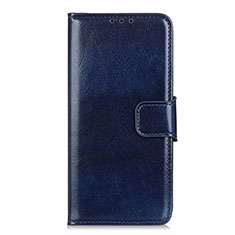 Funda de Cuero Cartera con Soporte Carcasa L25 para Samsung Galaxy A71 4G A715 Azul