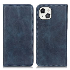 Funda de Cuero Cartera con Soporte Carcasa L26 para Apple iPhone 13 Mini Azul