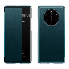 Funda de Cuero Cartera con Soporte Carcasa LF1 para Huawei Mate 40 RS Verde