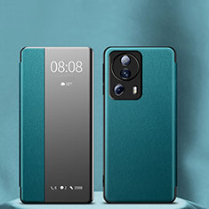 Funda de Cuero Cartera con Soporte Carcasa LF1 para Xiaomi Mi 12 Lite NE 5G Verde