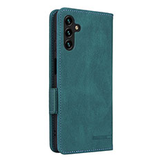 Funda de Cuero Cartera con Soporte Carcasa LZ4 para Samsung Galaxy A04s Verde