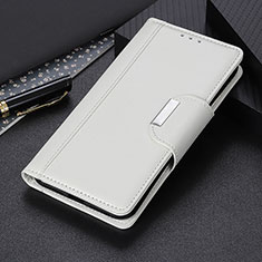 Funda de Cuero Cartera con Soporte Carcasa M01L para OnePlus 9 5G Blanco