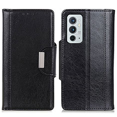 Funda de Cuero Cartera con Soporte Carcasa M01L para OnePlus 9RT 5G Negro