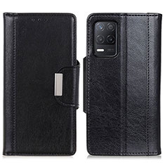 Funda de Cuero Cartera con Soporte Carcasa M01L para Realme 8 5G Negro