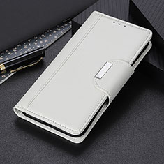 Funda de Cuero Cartera con Soporte Carcasa M01L para Realme Q3 Pro 5G Blanco