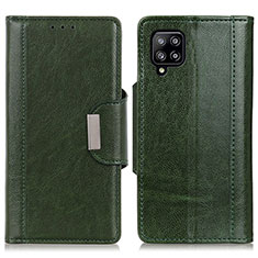 Funda de Cuero Cartera con Soporte Carcasa M01L para Samsung Galaxy A22 4G Verde