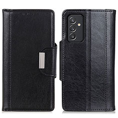 Funda de Cuero Cartera con Soporte Carcasa M01L para Samsung Galaxy A55 5G Negro