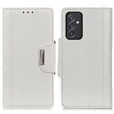 Funda de Cuero Cartera con Soporte Carcasa M01L para Samsung Galaxy F34 5G Blanco