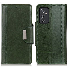 Funda de Cuero Cartera con Soporte Carcasa M01L para Samsung Galaxy F54 5G Verde