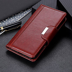 Funda de Cuero Cartera con Soporte Carcasa M01L para Sony Xperia Ace II SO-41B Marron