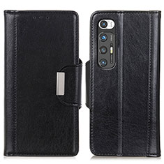 Funda de Cuero Cartera con Soporte Carcasa M01L para Xiaomi Mi 10S 5G Negro