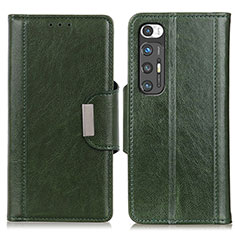 Funda de Cuero Cartera con Soporte Carcasa M01L para Xiaomi Mi 10S 5G Verde