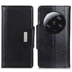 Funda de Cuero Cartera con Soporte Carcasa M01L para Xiaomi Mi 13 Ultra 5G Negro