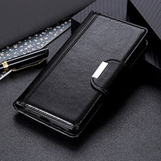 Funda de Cuero Cartera con Soporte Carcasa M01L para Xiaomi Redmi Note 11 SE India 4G Negro