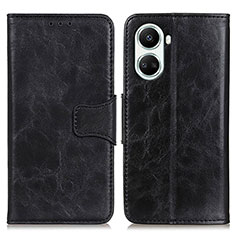 Funda de Cuero Cartera con Soporte Carcasa M02L para Huawei Nova 10 SE Negro