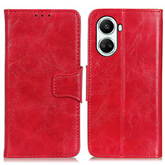 Funda de Cuero Cartera con Soporte Carcasa M02L para Huawei Nova 10 SE Rojo