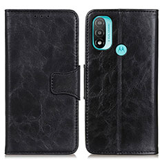 Funda de Cuero Cartera con Soporte Carcasa M02L para Motorola Moto E20 Negro