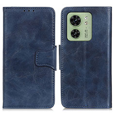 Funda de Cuero Cartera con Soporte Carcasa M02L para Motorola Moto Edge 40 5G Azul