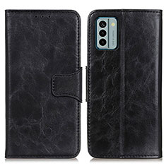 Funda de Cuero Cartera con Soporte Carcasa M02L para Nokia G22 Negro