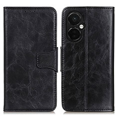 Funda de Cuero Cartera con Soporte Carcasa M02L para OnePlus Nord CE 3 5G Negro