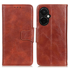 Funda de Cuero Cartera con Soporte Carcasa M02L para OnePlus Nord N30 5G Marron