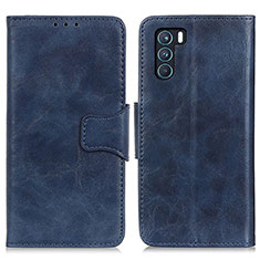 Funda de Cuero Cartera con Soporte Carcasa M02L para Oppo K9 Pro 5G Azul