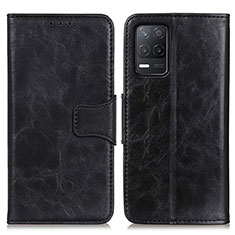 Funda de Cuero Cartera con Soporte Carcasa M02L para Realme 8s 5G Negro