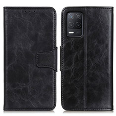 Funda de Cuero Cartera con Soporte Carcasa M02L para Realme 9 5G India Negro