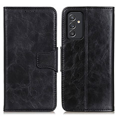 Funda de Cuero Cartera con Soporte Carcasa M02L para Samsung Galaxy A15 5G Negro