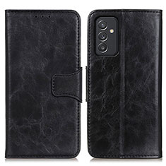 Funda de Cuero Cartera con Soporte Carcasa M02L para Samsung Galaxy A82 5G Negro