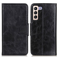 Funda de Cuero Cartera con Soporte Carcasa M02L para Samsung Galaxy S21 5G Negro