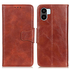 Funda de Cuero Cartera con Soporte Carcasa M02L para Xiaomi Redmi A2 Plus Marron