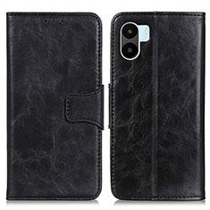 Funda de Cuero Cartera con Soporte Carcasa M02L para Xiaomi Redmi A2 Plus Negro