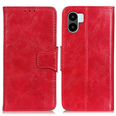 Funda de Cuero Cartera con Soporte Carcasa M02L para Xiaomi Redmi A2 Plus Rojo