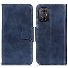 Funda de Cuero Cartera con Soporte Carcasa M02L para Xiaomi Redmi Note 12R Pro 5G Azul