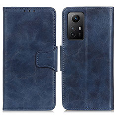 Funda de Cuero Cartera con Soporte Carcasa M02L para Xiaomi Redmi Note 12S Azul