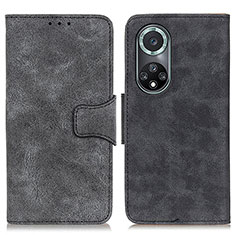 Funda de Cuero Cartera con Soporte Carcasa M03L para Huawei Honor 50 Pro 5G Negro