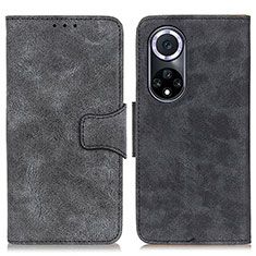 Funda de Cuero Cartera con Soporte Carcasa M03L para Huawei Nova 9 Negro