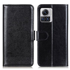 Funda de Cuero Cartera con Soporte Carcasa M03L para Motorola Moto Edge 30 Ultra 5G Negro