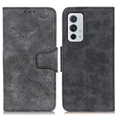 Funda de Cuero Cartera con Soporte Carcasa M03L para OnePlus 9RT 5G Negro