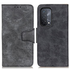 Funda de Cuero Cartera con Soporte Carcasa M03L para Oppo A54 5G Negro