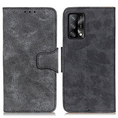 Funda de Cuero Cartera con Soporte Carcasa M03L para Oppo F19s Negro