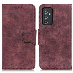 Funda de Cuero Cartera con Soporte Carcasa M03L para Samsung Galaxy A15 LTE Morado