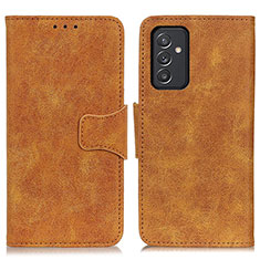 Funda de Cuero Cartera con Soporte Carcasa M03L para Samsung Galaxy Quantum4 5G Caqui