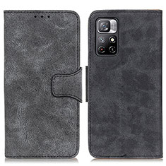 Funda de Cuero Cartera con Soporte Carcasa M03L para Xiaomi Poco M4 Pro 5G Negro