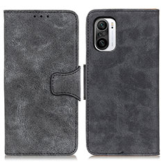 Funda de Cuero Cartera con Soporte Carcasa M03L para Xiaomi Redmi K40 5G Negro