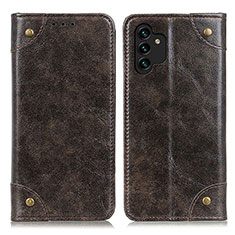 Funda de Cuero Cartera con Soporte Carcasa M04L para Samsung Galaxy A13 5G Bronze